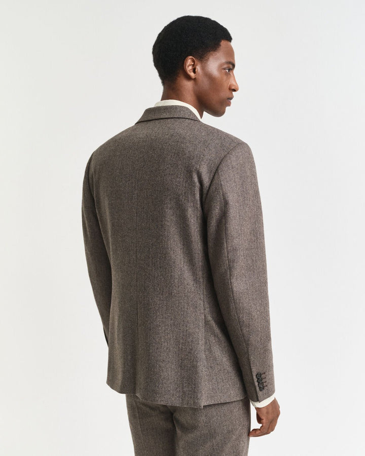 GANT Flannel Herringbone Suit Jacket/Sako 7706342