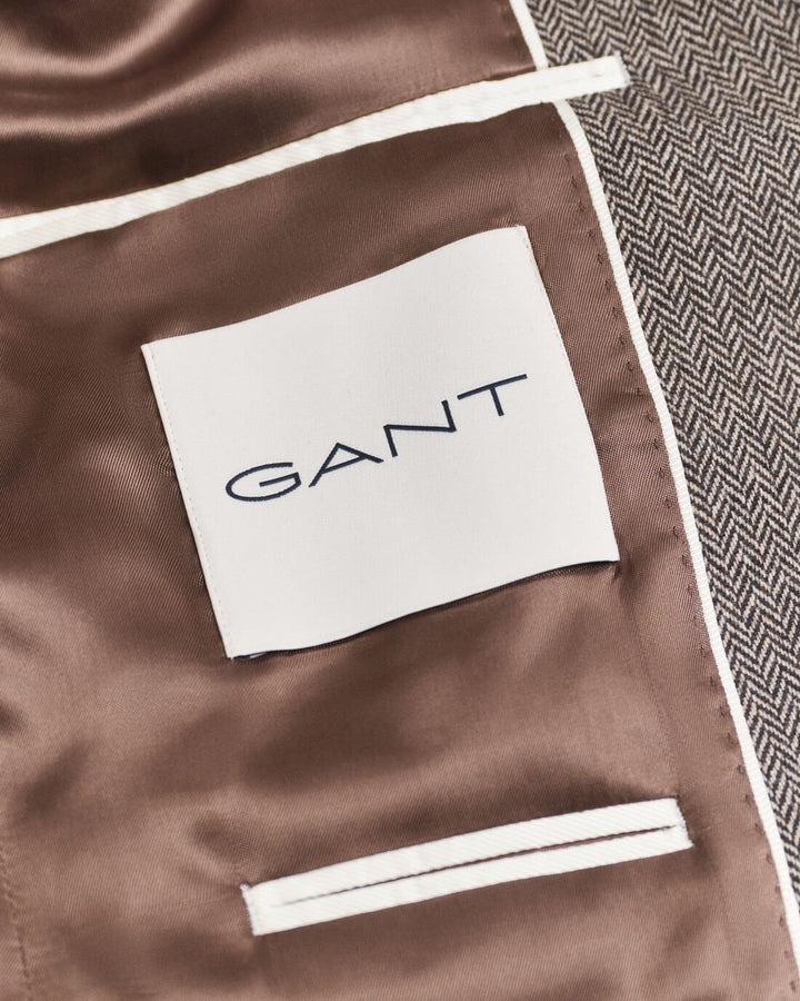 GANT Flannel Herringbone Suit Jacket/Sako 7706342
