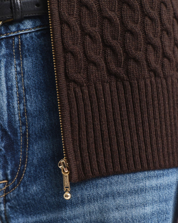GANT Cable Knit Zip Cardigan/Pulover 4805401