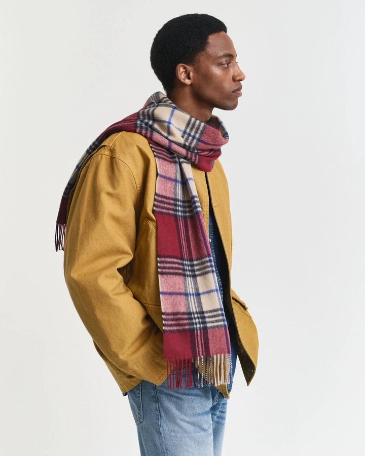 GANT Wool Checked Scarf/Šal 9920249
