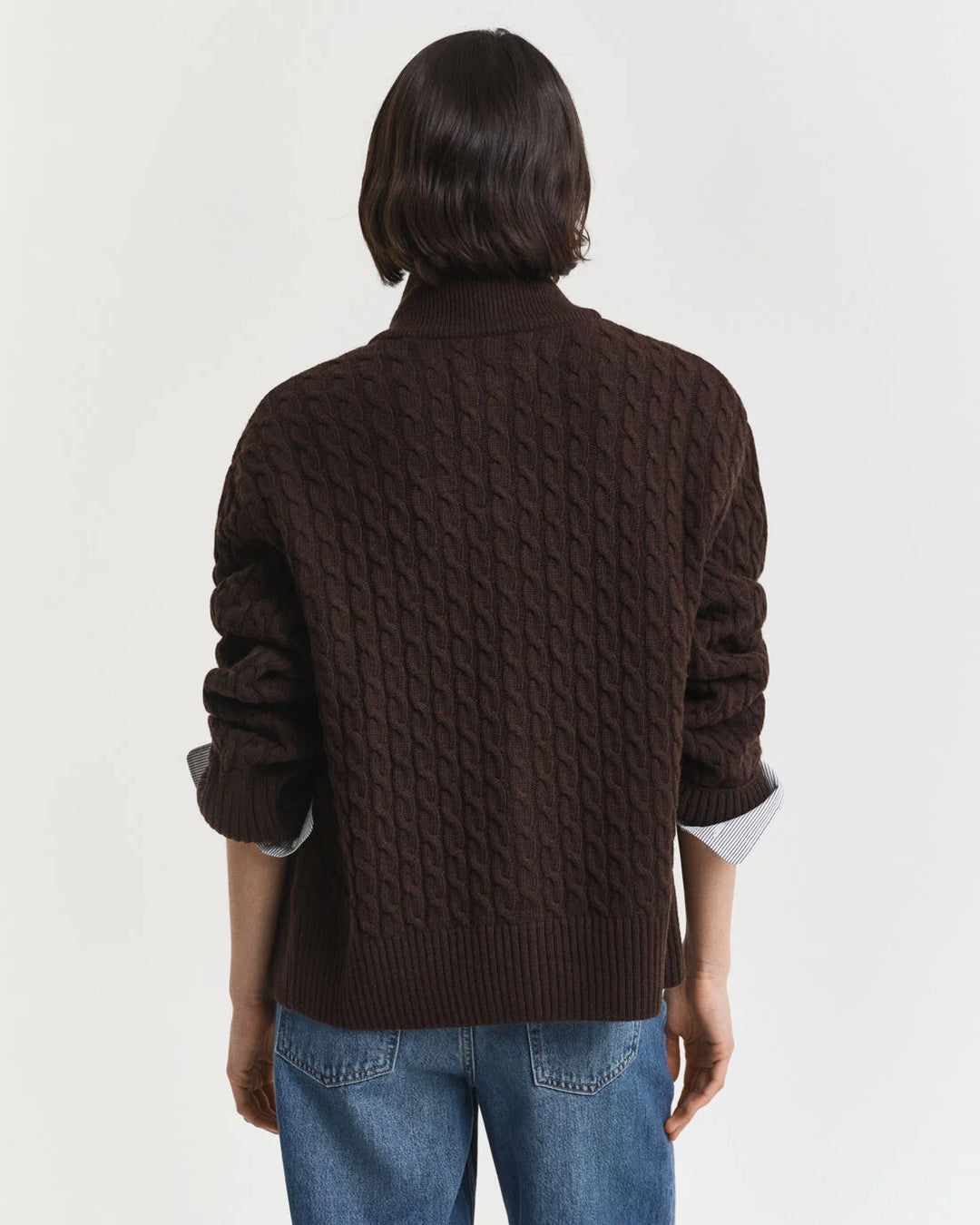 GANT Cable Knit Zip Cardigan/Pulover 4805401