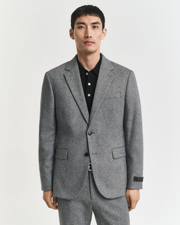 GANT Flannel Herringbone Suit Jacket/Sako 7706342
