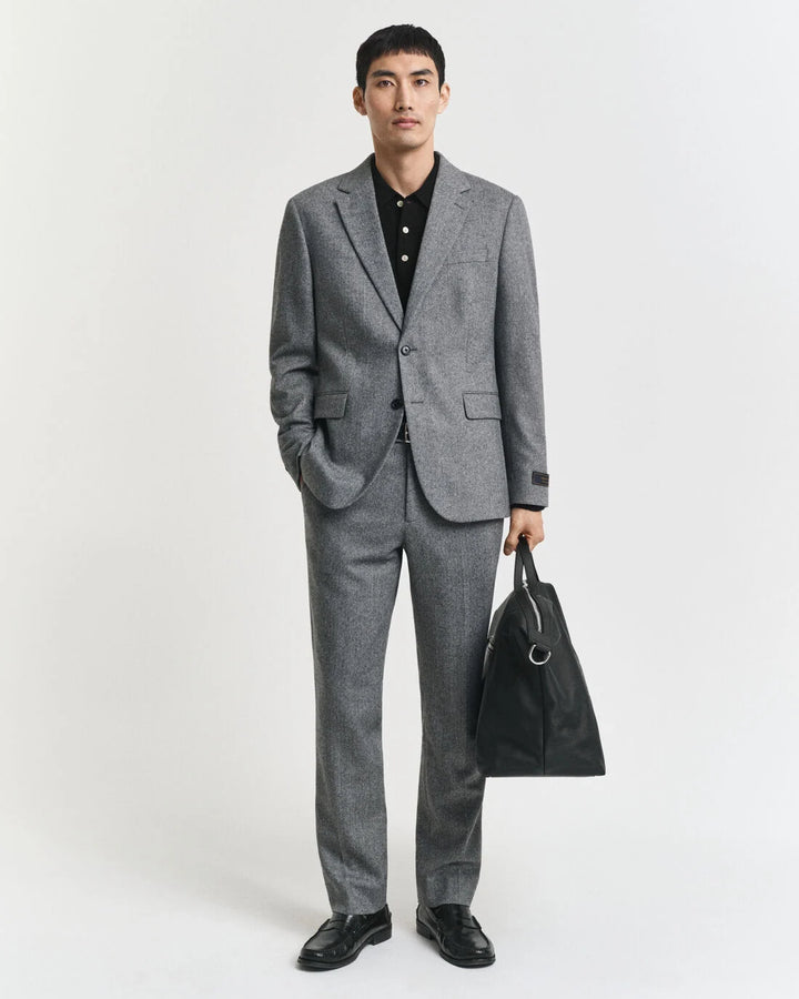GANT Flannel Herringbone Suit Jacket/Sako 7706342
