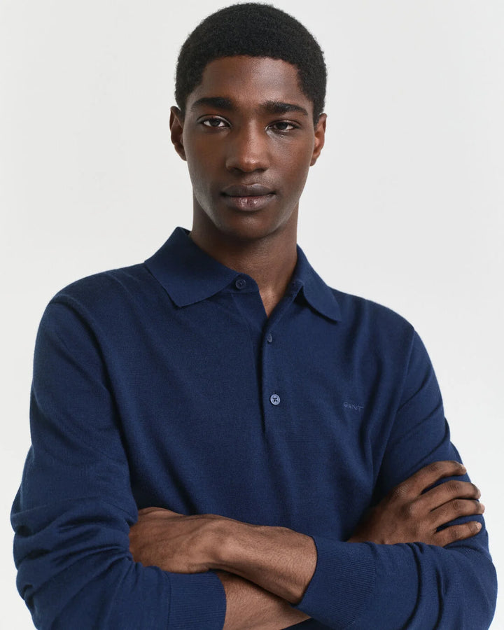 GANT Extrafine Merino Wool Polo/Pulover 8050310