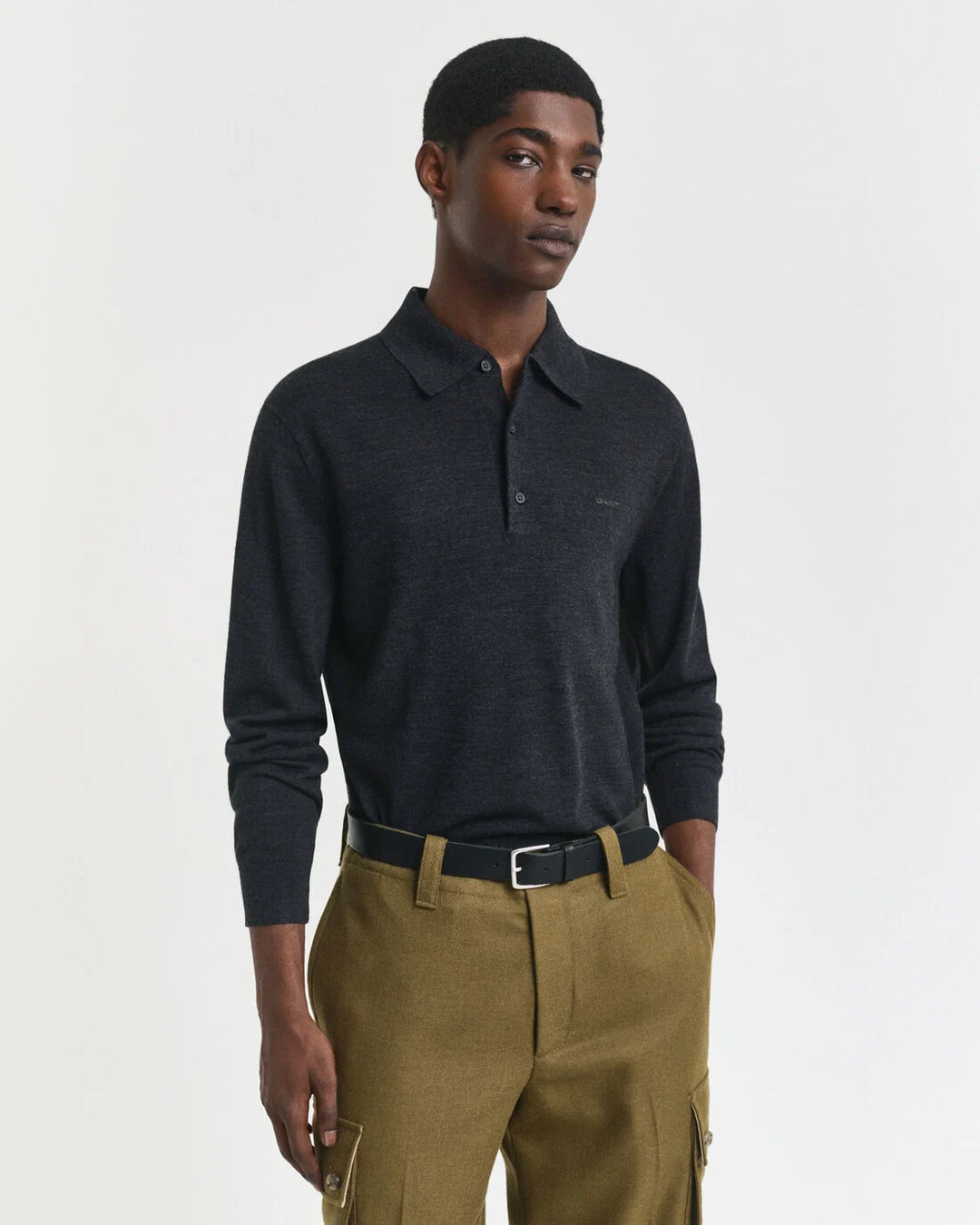 GANT Extrafine Merino Wool Polo/Pulover 8050310