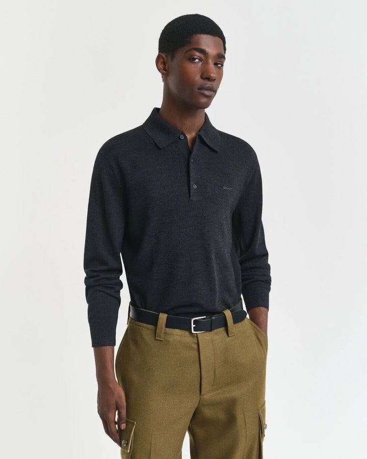 GANT Extrafine Merino Wool Polo/Pulover 8050310