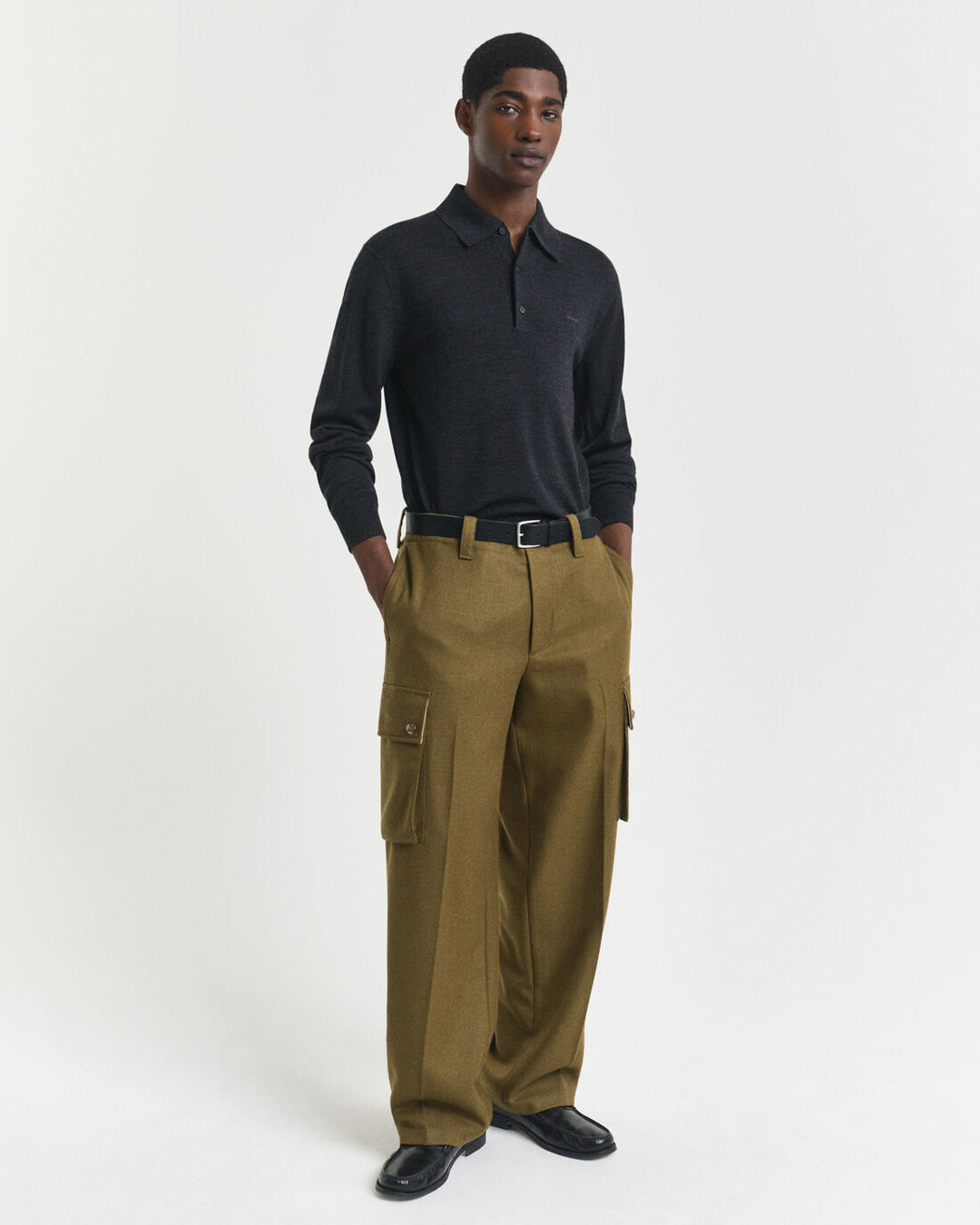 GANT Extrafine Merino Wool Polo/Pulover 8050310