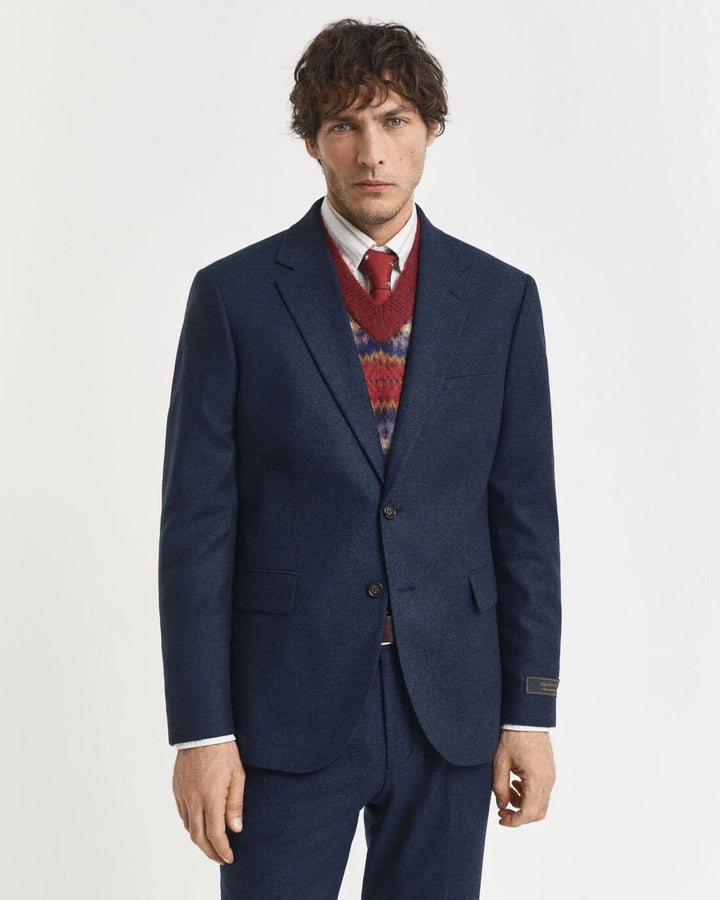 GANT Flannel Herringbone Suit Jacket/Sako 7706342