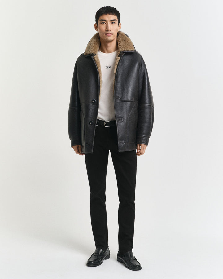 GANT Slim Stay Black Jeans/Traperice 1000405