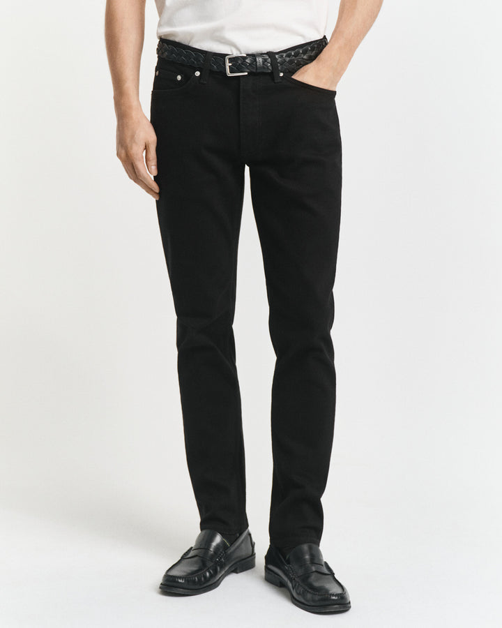 GANT Slim Stay Black Jeans/Traperice 1000405