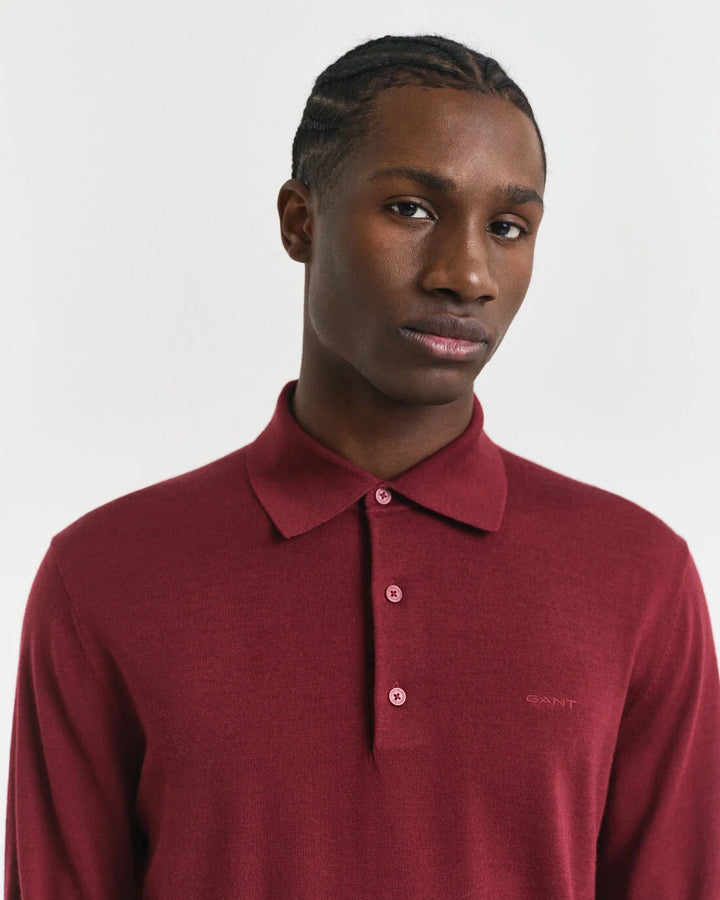 GANT Extrafine Merino Wool Polo/Pulover 8050310