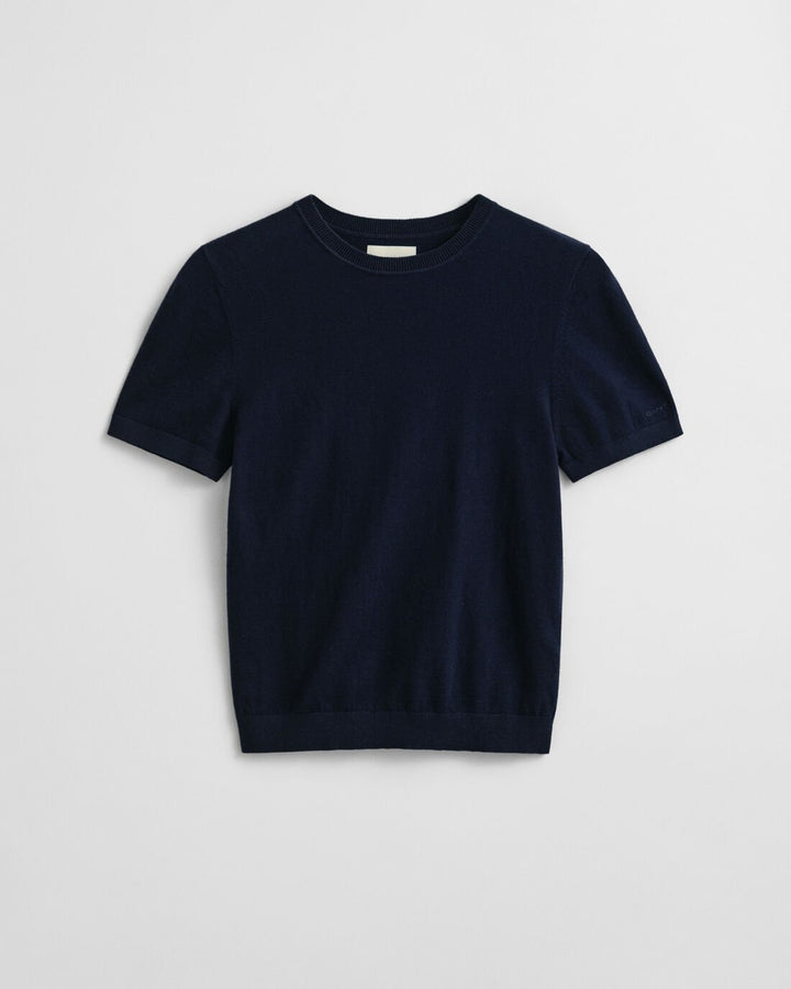 GANT Lightweight Short Sleeve Crew Neck Sweater/Pulover 4805433