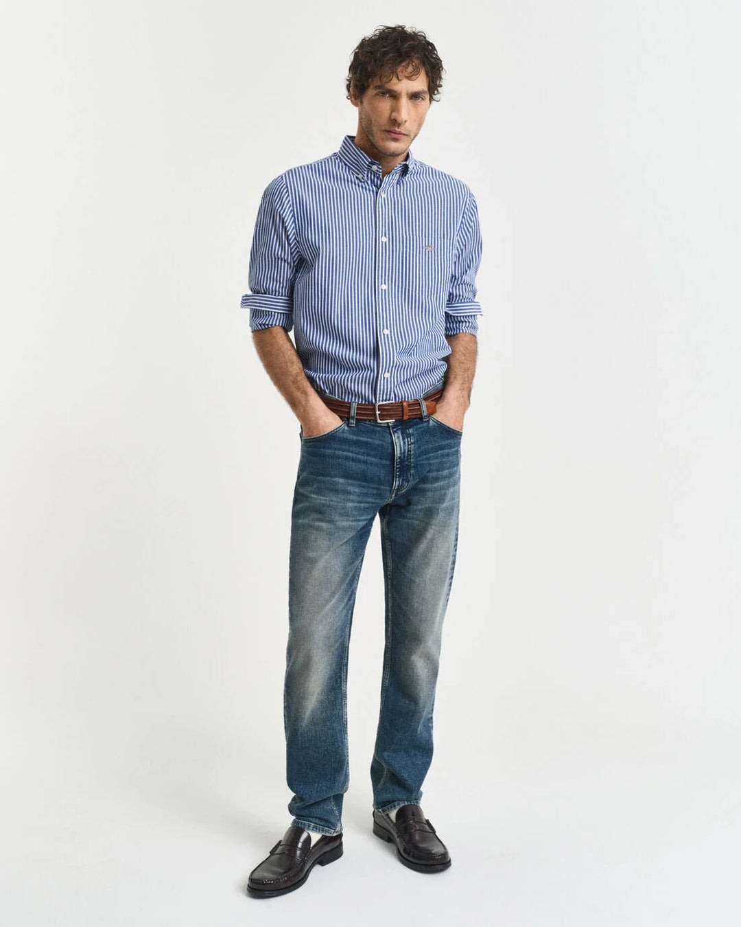 GANT Reg Poplin Stripe Shirt/Košulja 3000130