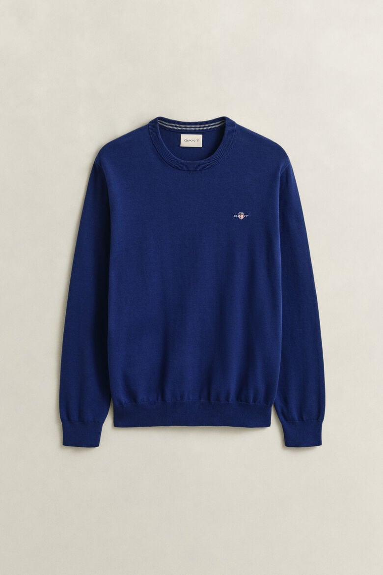 GANT Cotton Crew Neck Sweater/Pulover 8030561