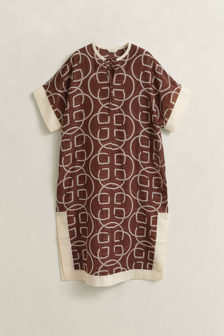 GANT Monogram Cotton Silk Caftan/Haljina 4503524