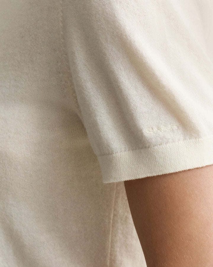 GANT Lightweight Short Sleeve Crew Neck Sweater/Pulover 4805433