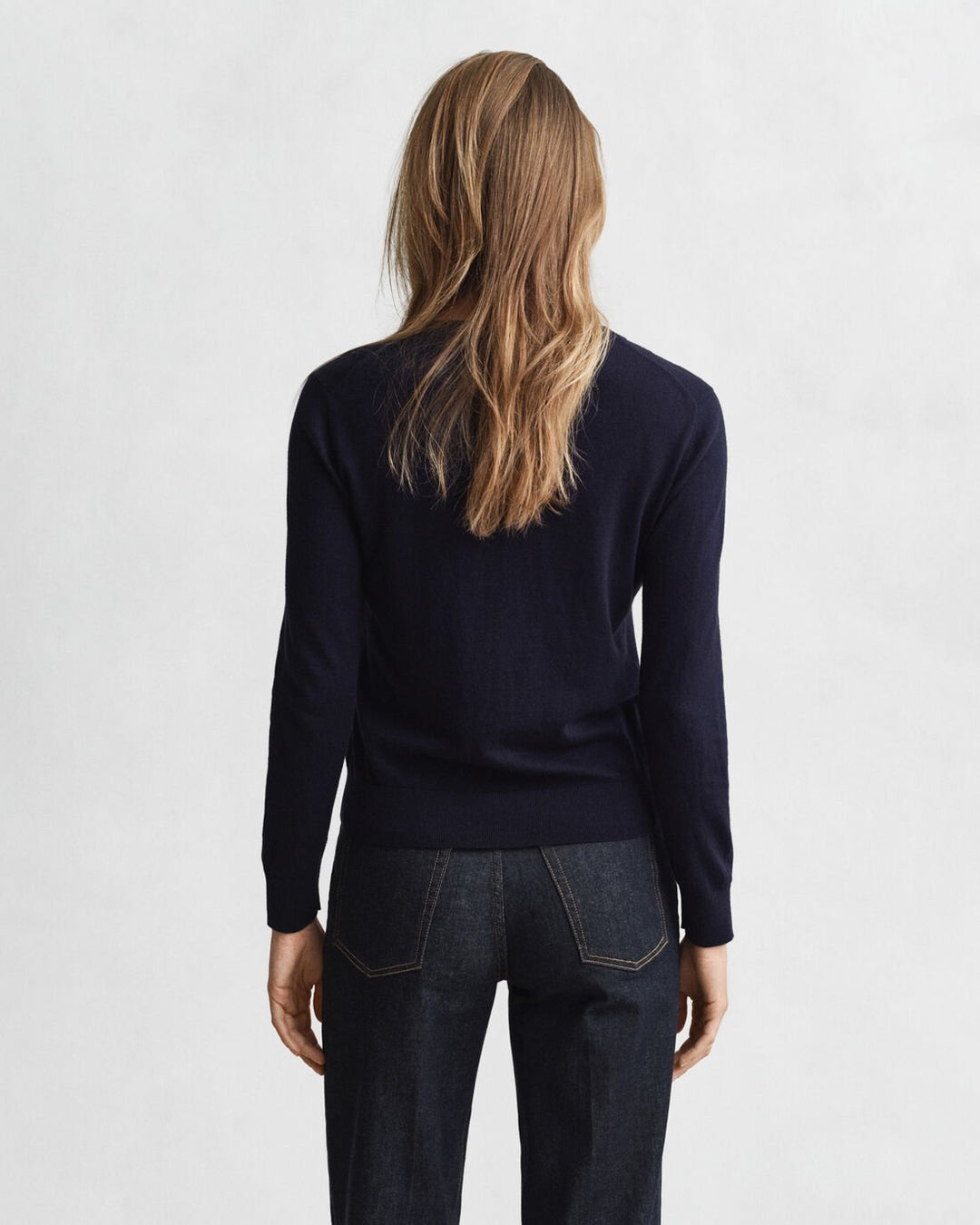 GANT Lightweight Crew Neck Cardigan /Pulover 4805434