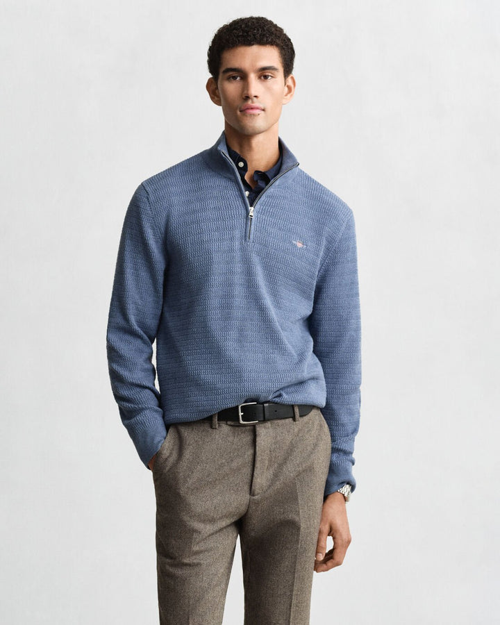 GANT Mini Cable Knit Half-Zip Sweater/Pulover 8030568