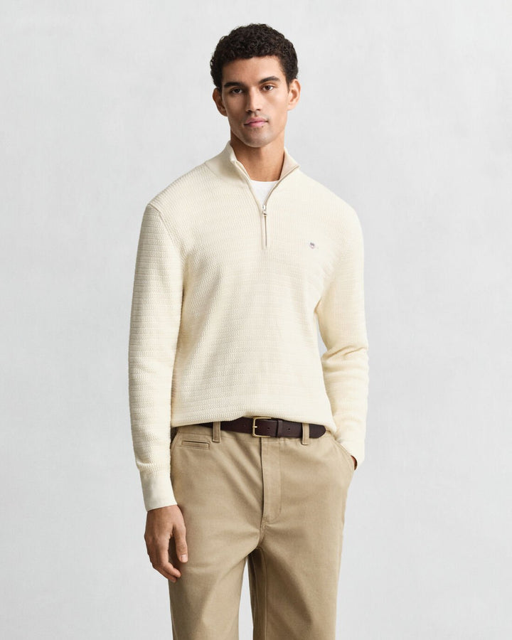 GANT Mini Cable Knit Half-Zip Sweater/Pulover 8030568