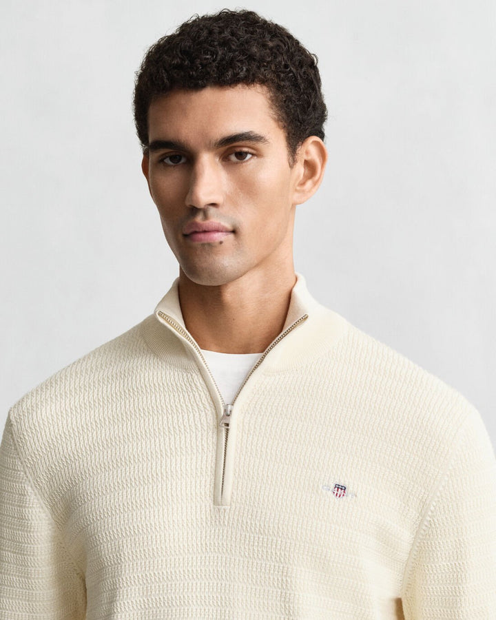 GANT Mini Cable Knit Half-Zip Sweater/Pulover 8030568
