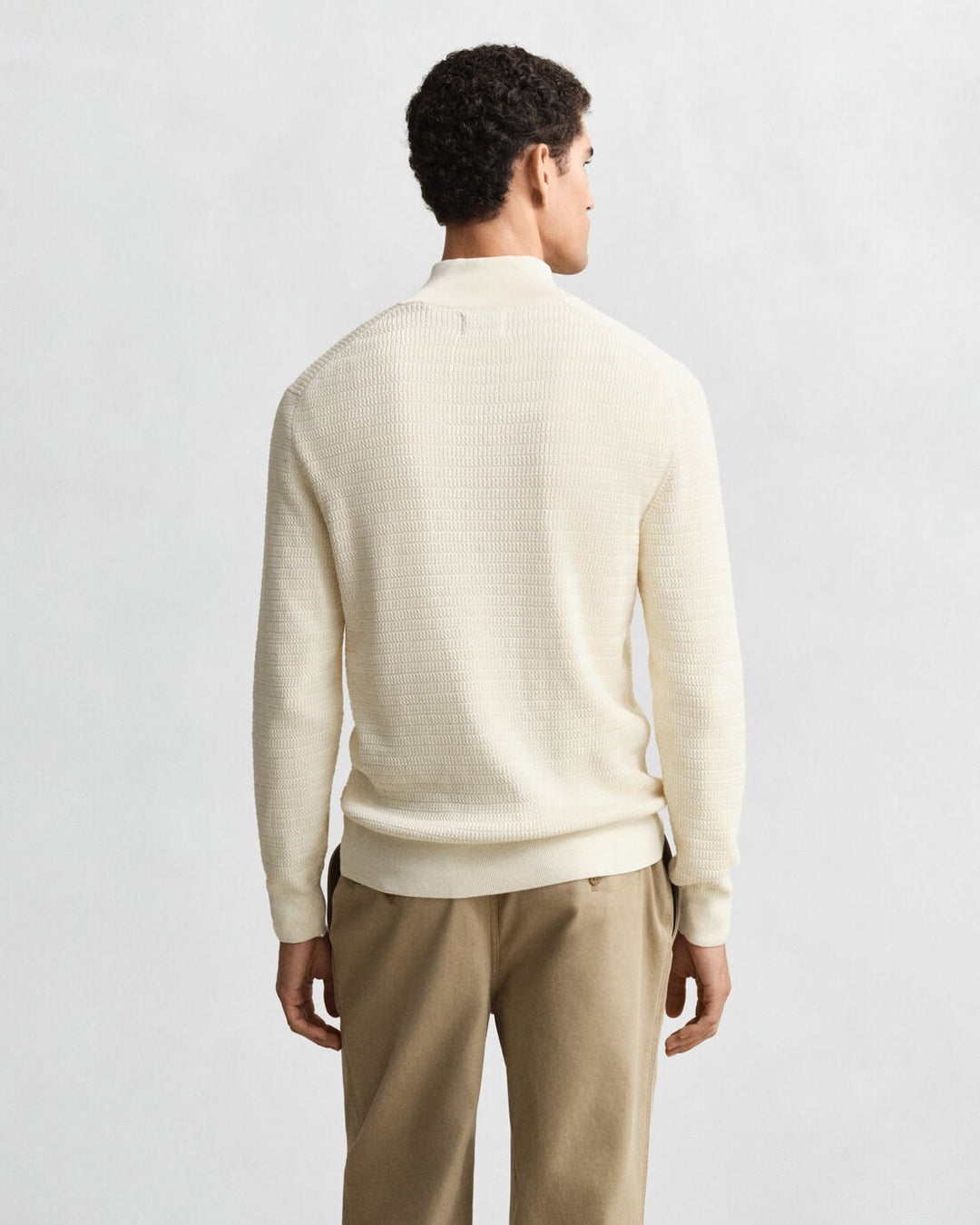 GANT Mini Cable Knit Half-Zip Sweater/Pulover 8030568