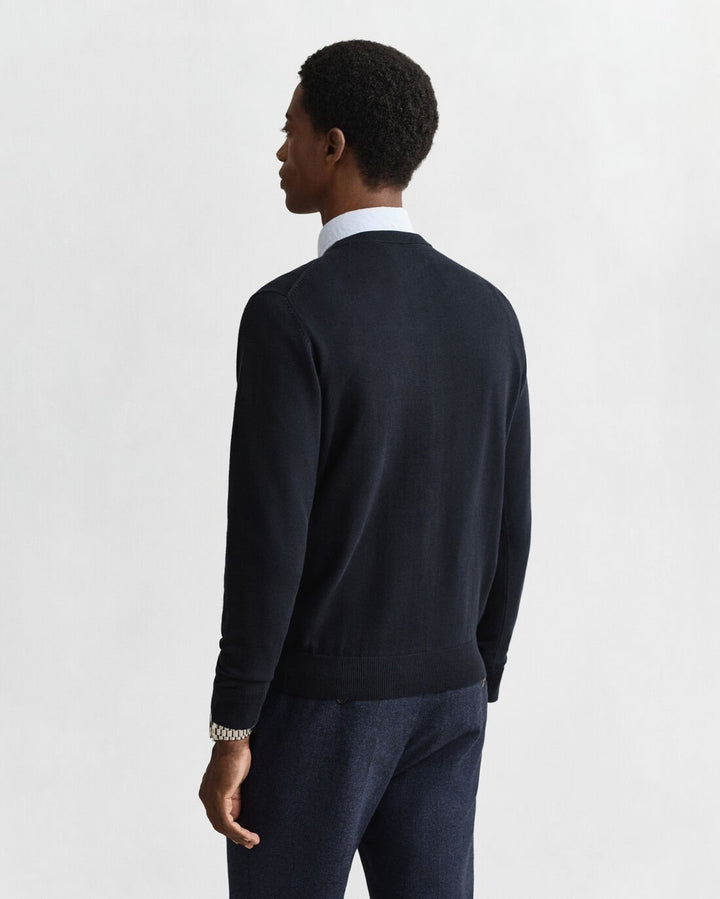 GANT Classic Cotton Crew Neck Sweater/Pulover 8030561