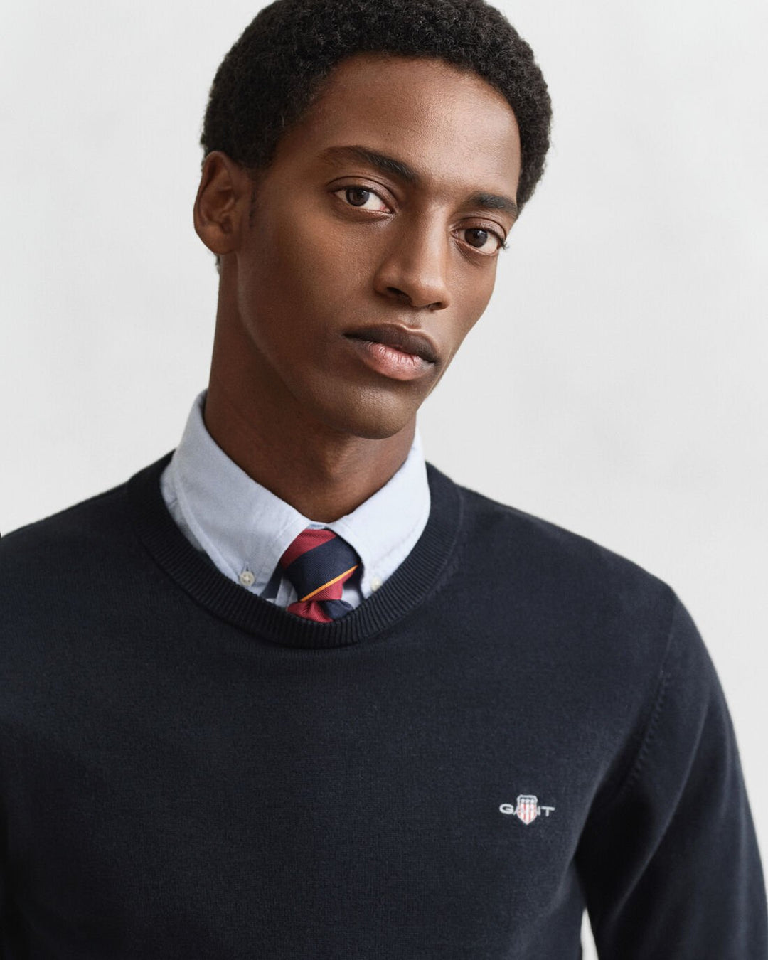 GANT Classic Cotton Crew Neck Sweater/Pulover 8030561