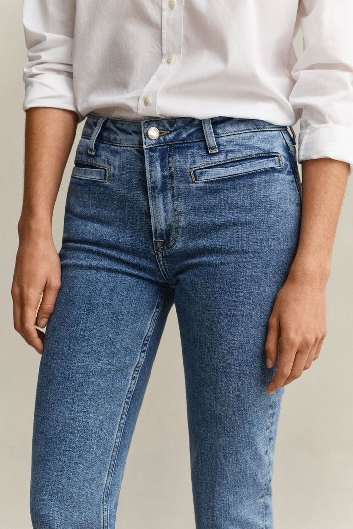 GANT Monogram Flared Jeans /Traperice 4100267
