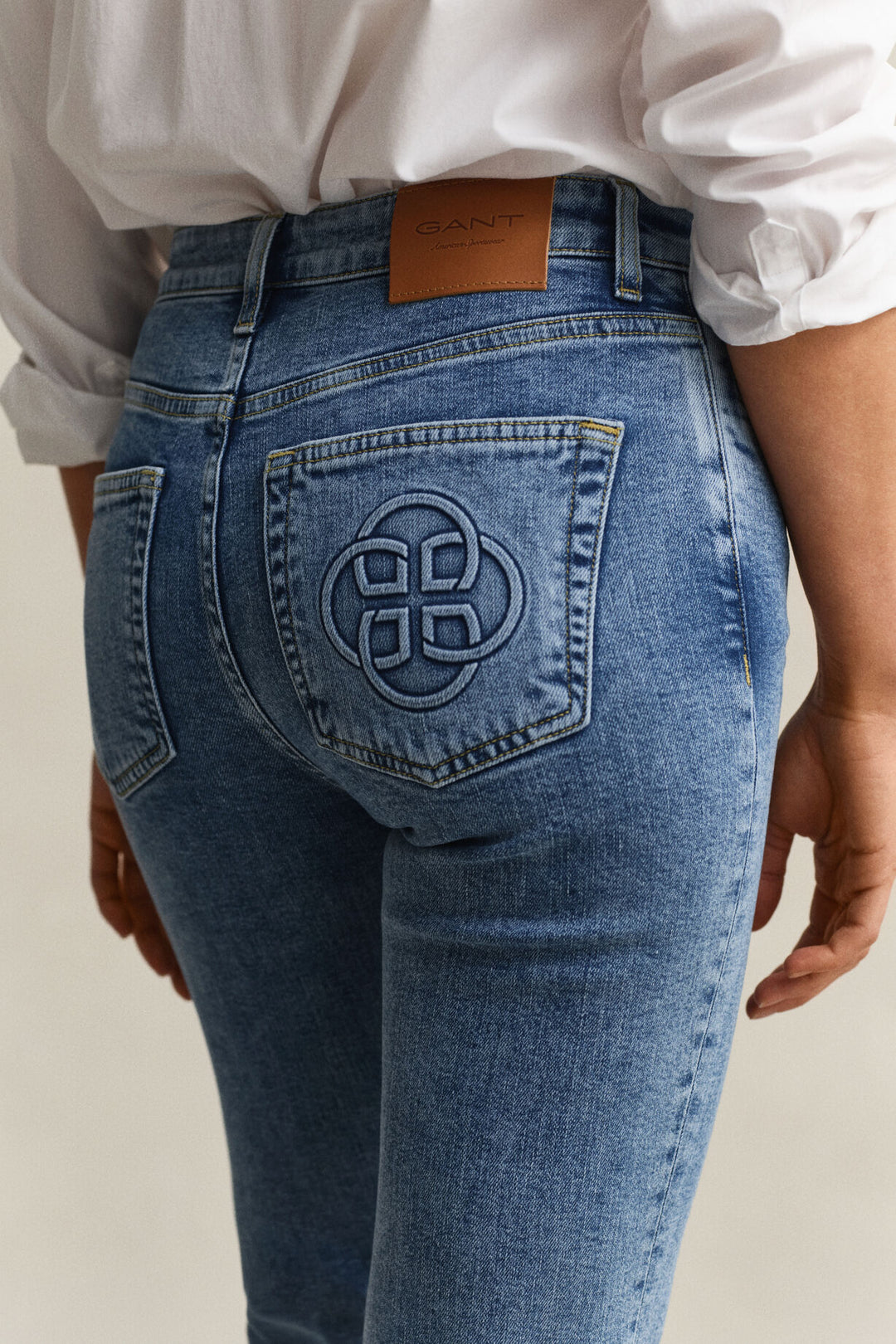 GANT Monogram Flared Jeans /Traperice 4100267