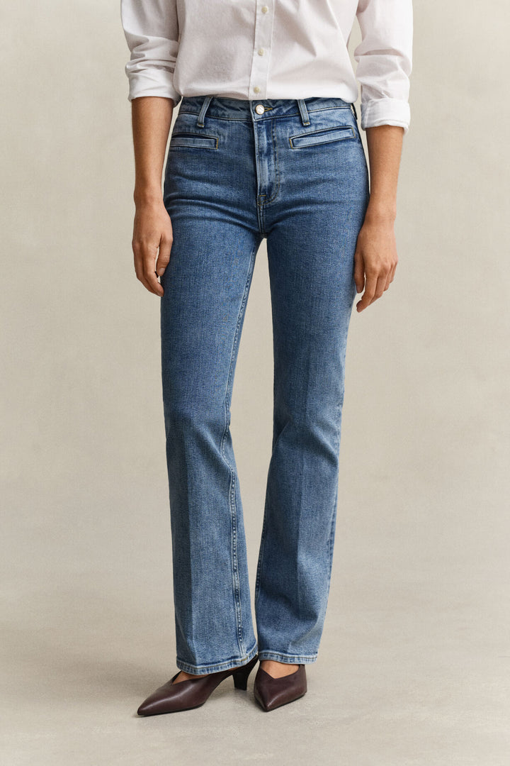 GANT Monogram Flared Jeans /Traperice 4100267