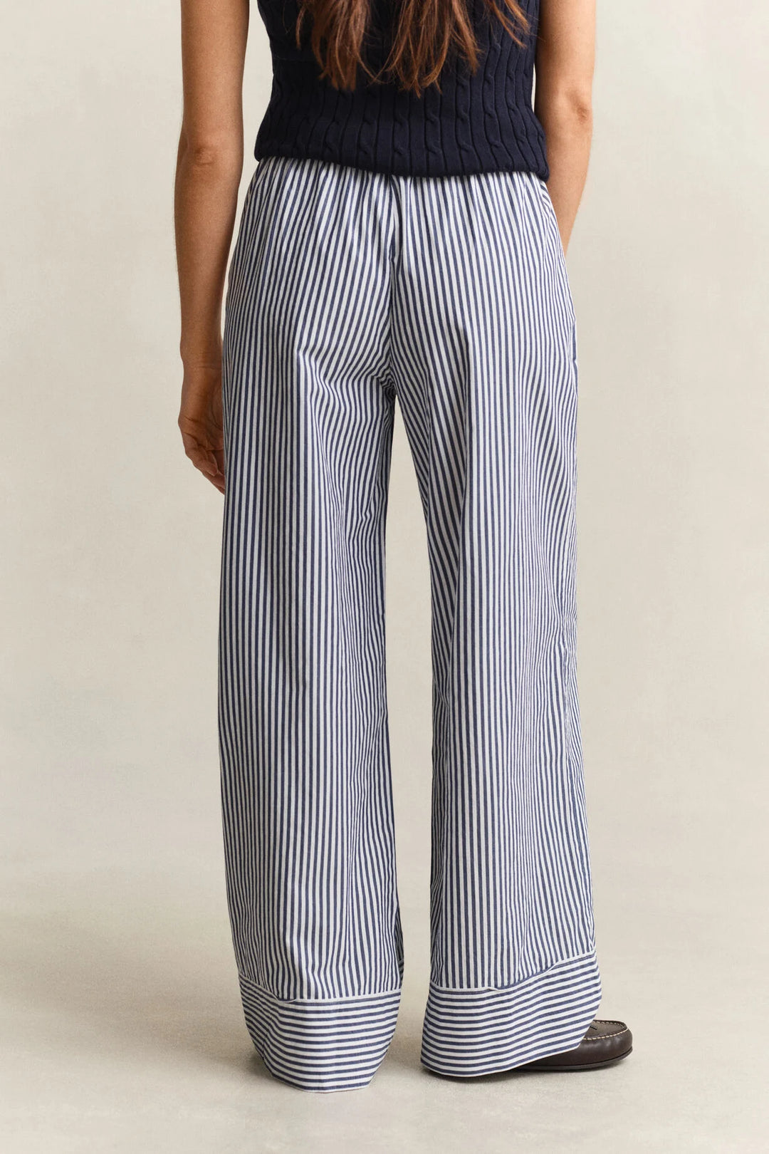 GANT Striped Poplin Pants/Hlače 4150395