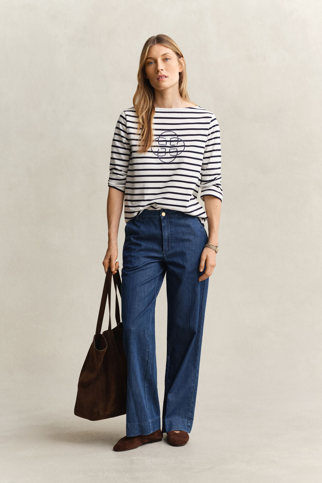 GANT Three-Quarter Sleeve T-Shirt /Majica 4201422