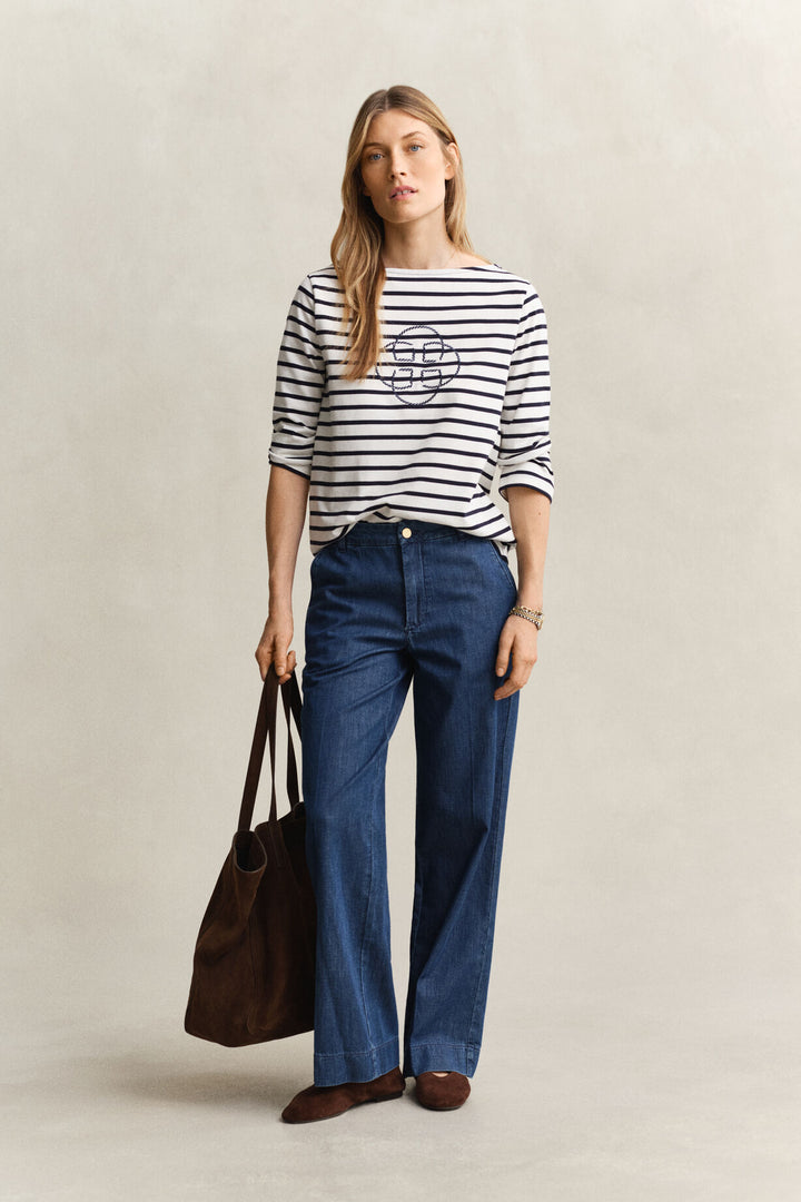 GANT Three-Quarter Sleeve T-Shirt /Majica 4201422