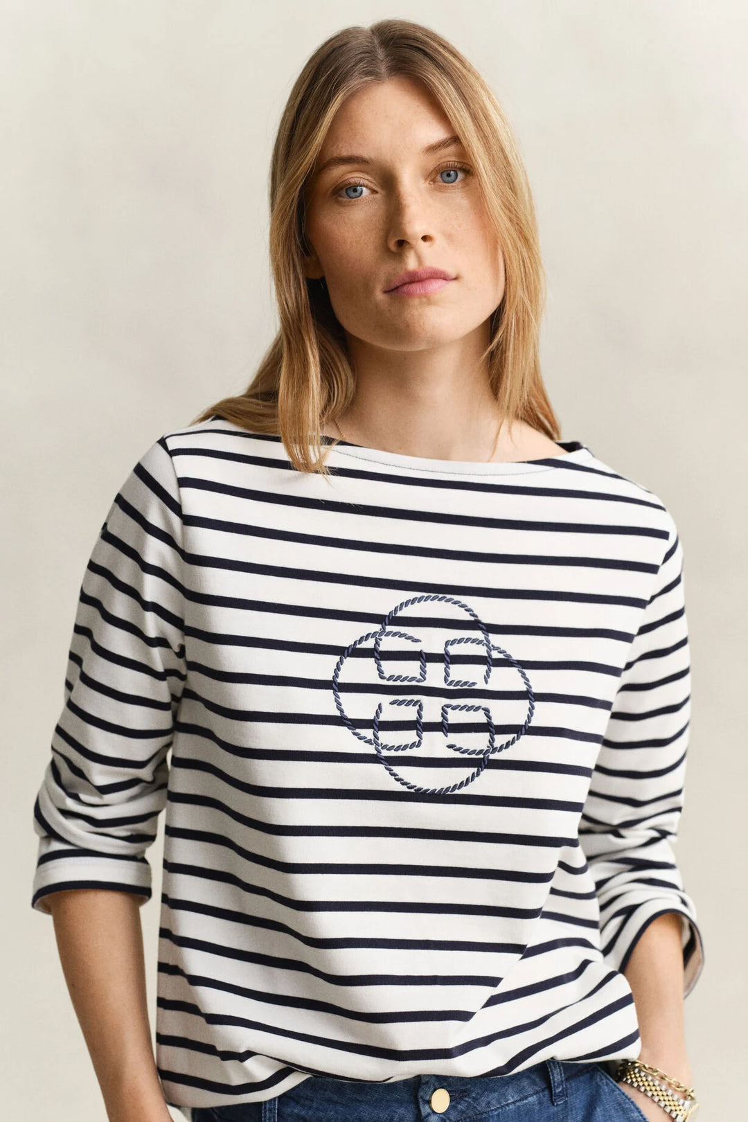 GANT Three-Quarter Sleeve T-Shirt /Majica 4201422