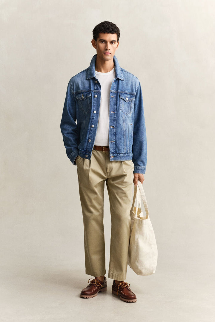 GANT Regular Fit Cotton Twill Chinos/Hlače 1504051
