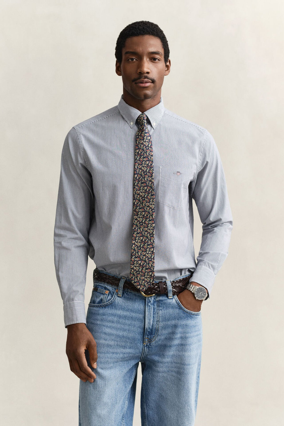 GANT Banker Stripe Classic Poplin Shirt/Košulja 3000140