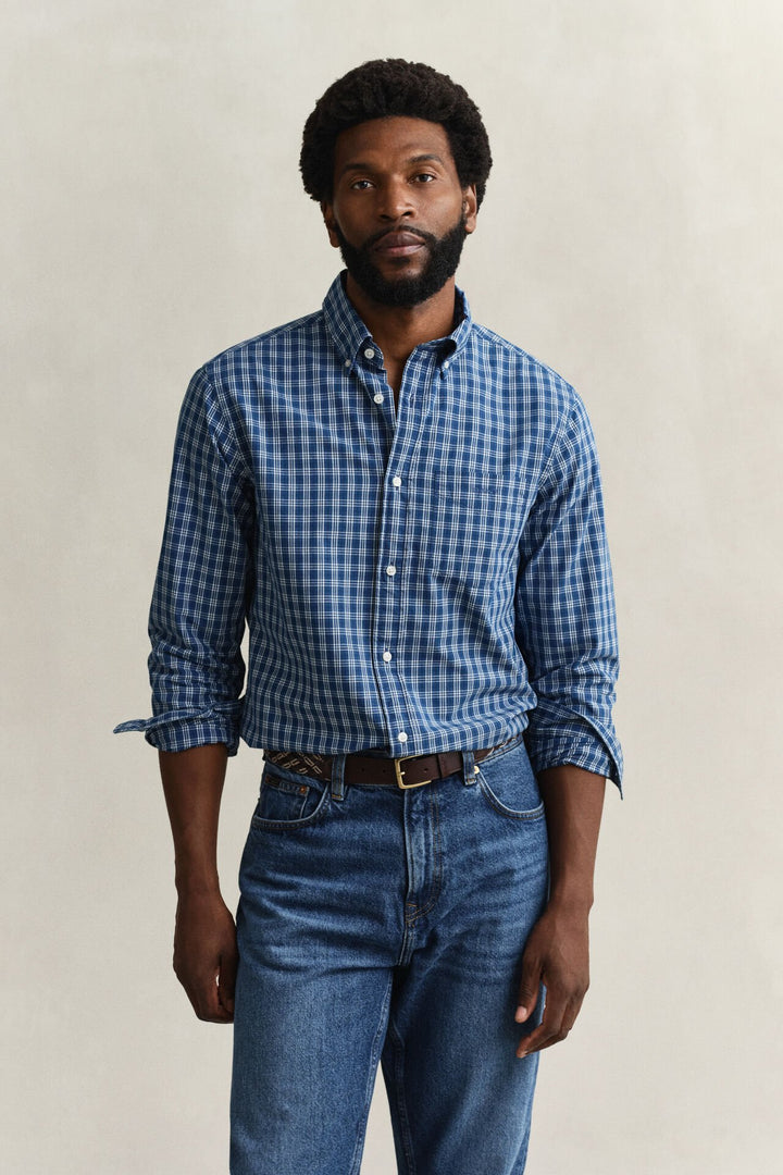 GANT Indigo Checked Shirt/Košulja 3260007