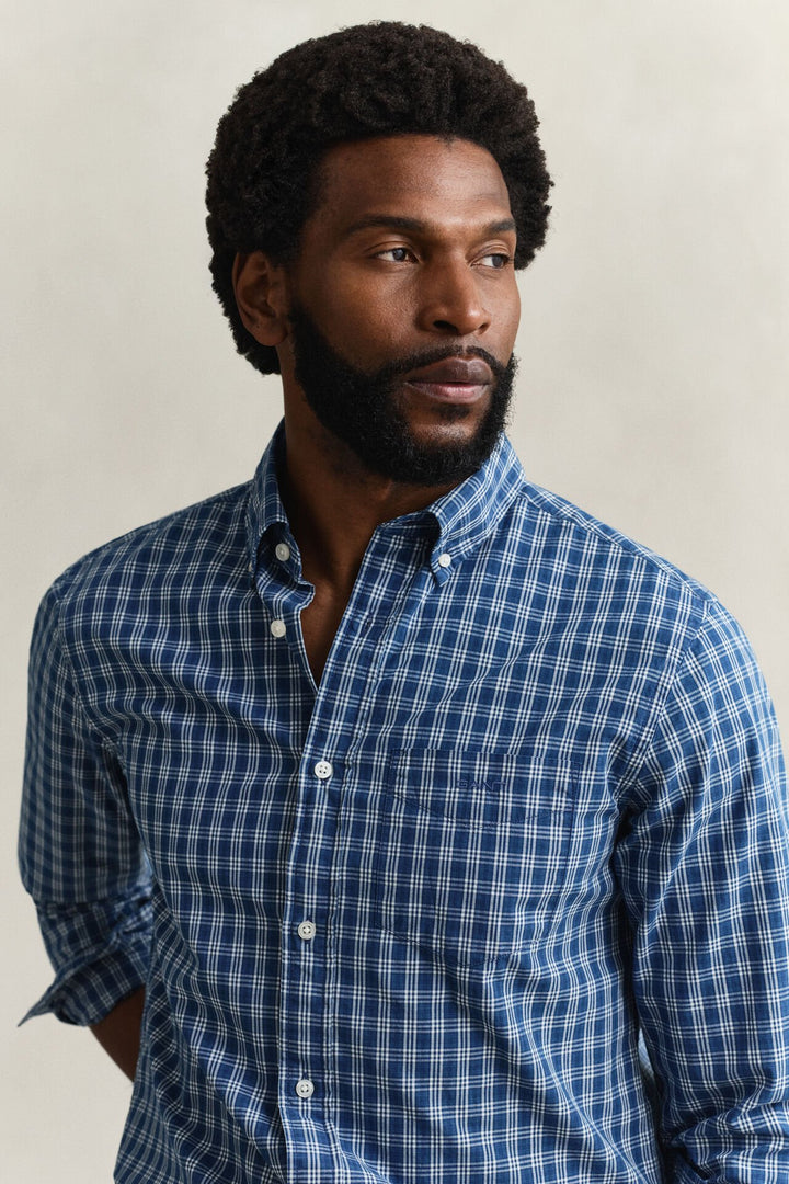 GANT Indigo Checked Shirt/Košulja 3260007