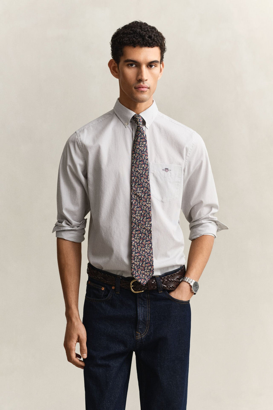 GANT Banker Stripe Classic Poplin Shirt/Košulja 3000140