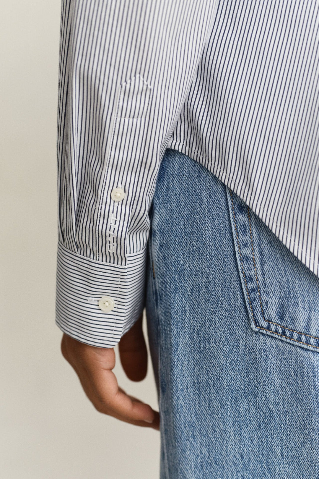 GANT Frilly Striped Cotton Shirt /Košulja 4300669