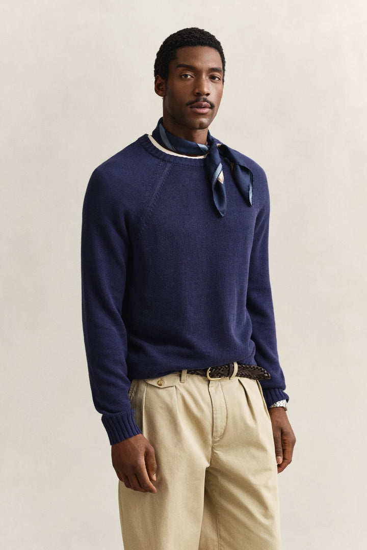 GANT Linen Blend Sweater/Pulover 8040248