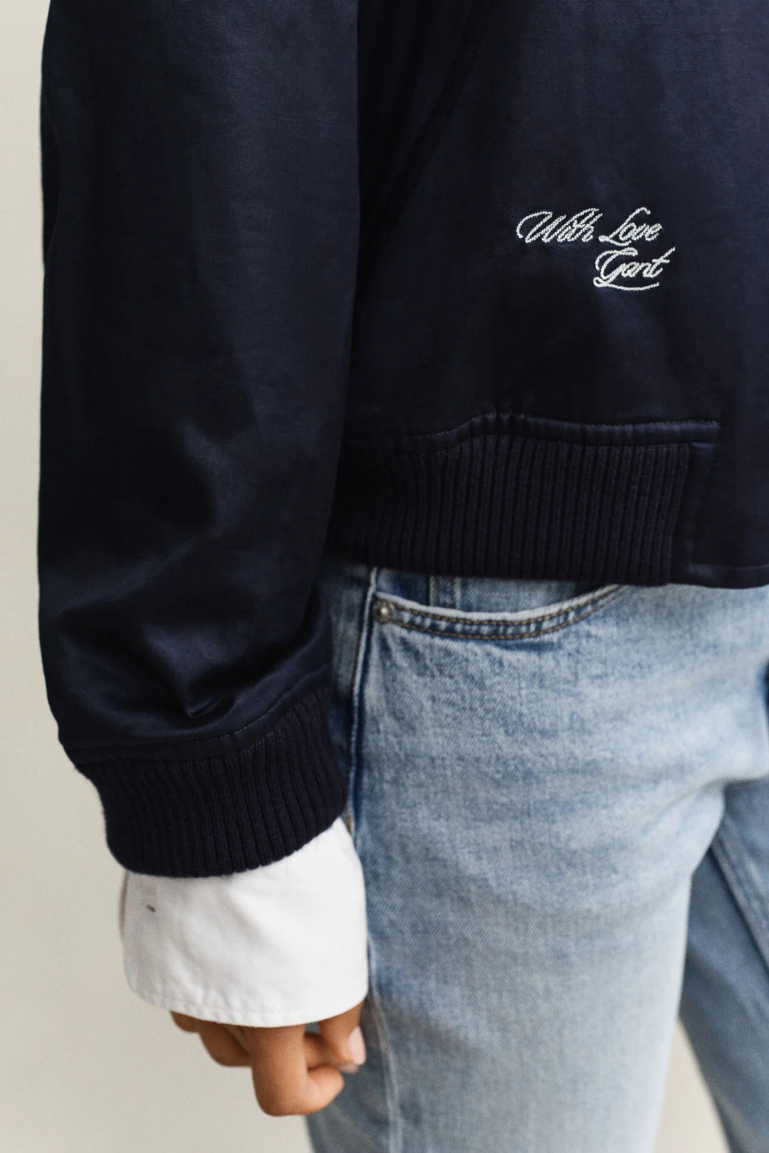 GANT Satin Varsity Jacket /Jakna 4700415