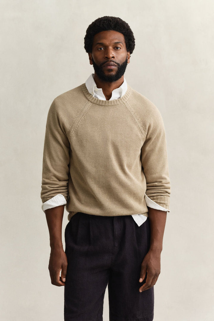 GANT Linen Blend Sweater/Pulover 8040248