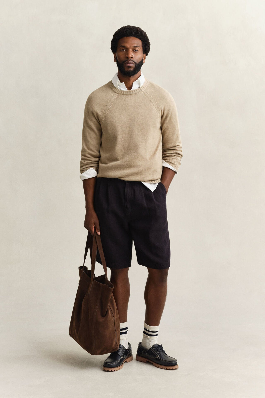 GANT Linen Blend Sweater/Pulover 8040248