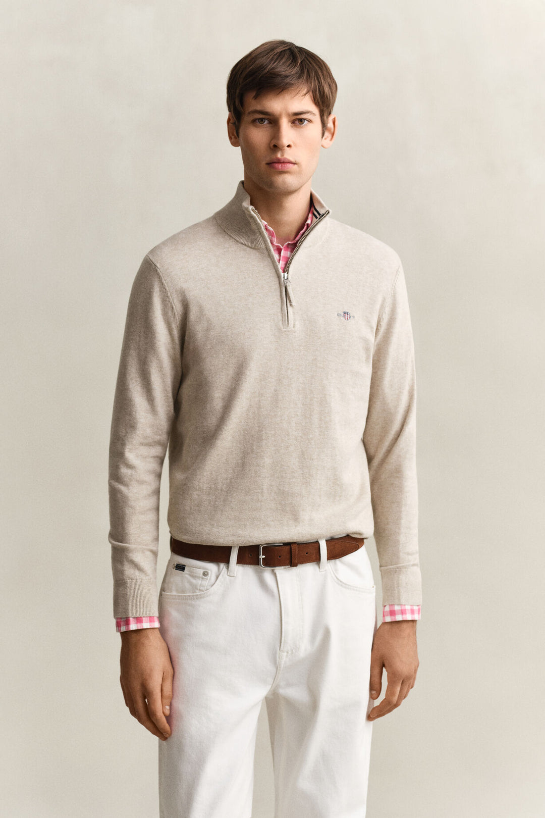 GANT Classic Cotton Half-Zip Sweater/Pulover 8030564