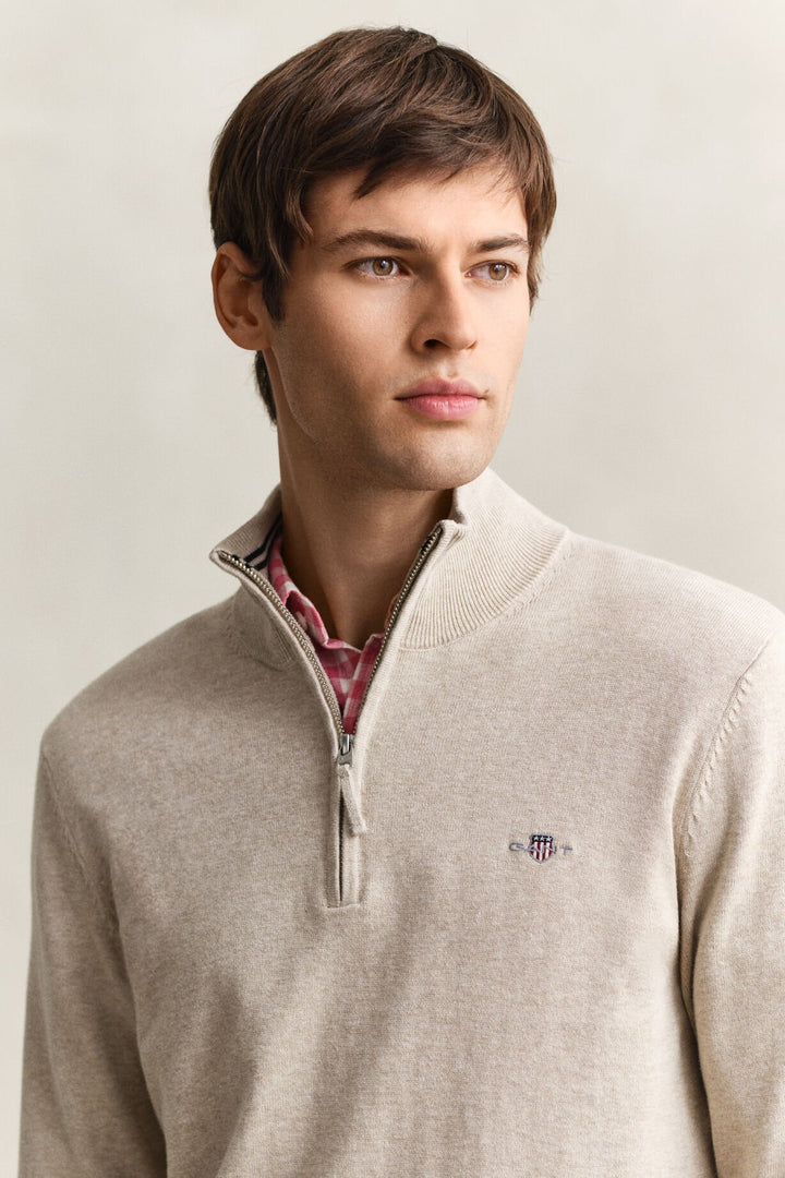 GANT Classic Cotton Half-Zip Sweater/Pulover 8030564
