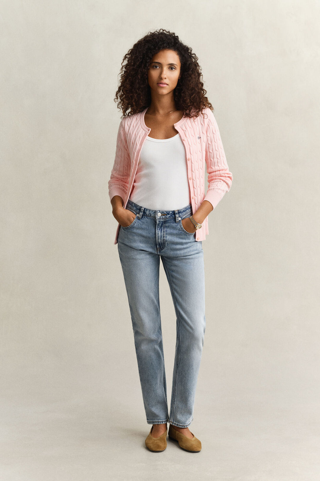 GANT Cable Knit Cardigan/Pulover 4800103