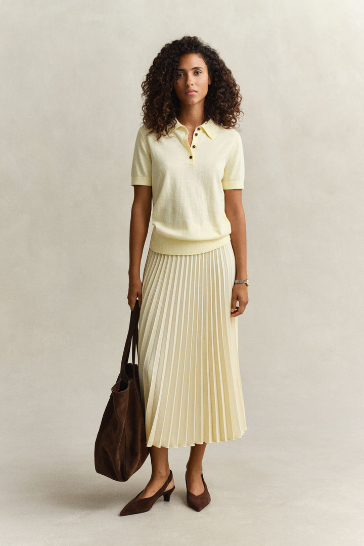 GANT Knitted Short Sleeve Rugger /Pulover 4805471