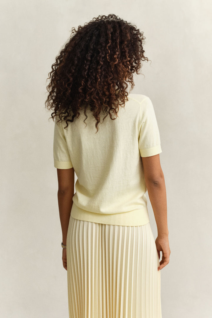 GANT Knitted Short Sleeve Rugger /Pulover 4805471