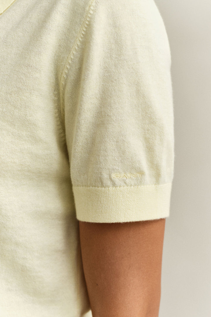 GANT Knitted Short Sleeve Rugger /Pulover 4805471